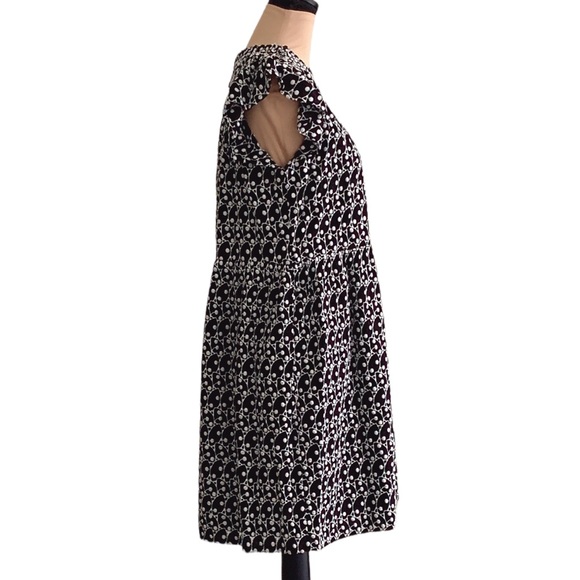 Ruffle Sleeves Midi Dresses Size S/P NWT - Picture 3 of 5